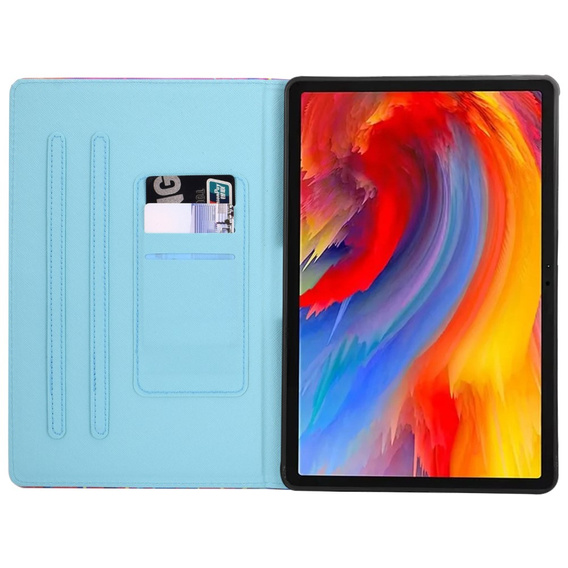 Pouzdro pro Lenovo Tab M11, s klopou, flamingo