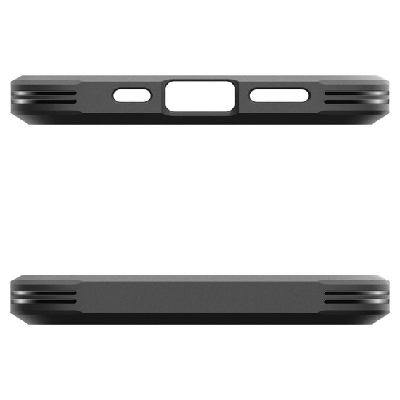 Pouzdro Spigen pro iPhone 16E, Tough Armor Mag MagSafe, šedé + 9H tvrzené sklo