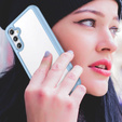 Pouzdro pro Samsung Galaxy A14 4G/5G, Fusion Hybrid, transparentní / modré