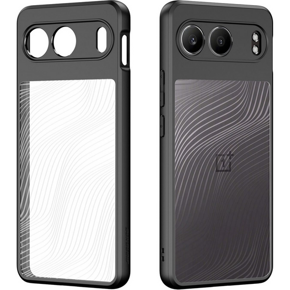 Pouzdro DuxDucis pro OnePlus Nord 4, Aimo case, transparentní / černé