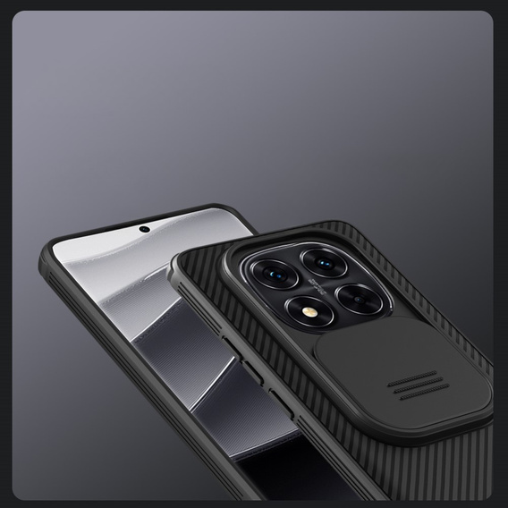 Pouzdro pro Xiaomi Redmi Note 14 Pro+ 5G, obrněné Nillkin, CamShield Pro, černé