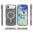 Pouzdro pro iPhone Air, pro MagSafe, lesklé, průsvitné černé