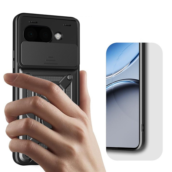 Pouzdro pro Google Pixel 9A, CamShield Slide, černé