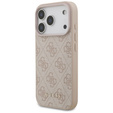 Pouzdro GUESS 4G Metal Gold Logo pro iPhone 17 Pro