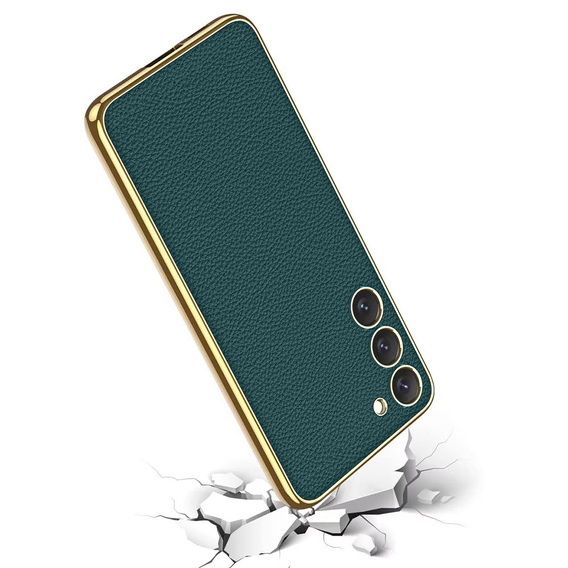 Pouzdro pro Samsung Galaxy S24, GKK Leather, zelené