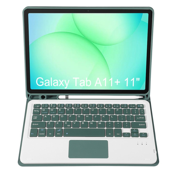Pouzdro s Bluetooth klávesnicí a touchpadem pro Samsung Galaxy Tab A11+