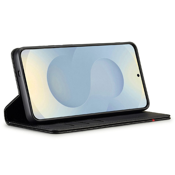 Pouzdro s klopou LC.IMEEKE Carbon pro Samsung Galaxy A57 5G, černé