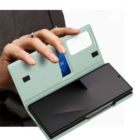 Pouzdro s klopou Smart View Wallet pro Samsung Galaxy Z Fold7 5G