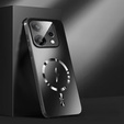 Pouzdro pro Oppo Reno 14, pro MagSafe, s ochranou fotoaparátu, černé