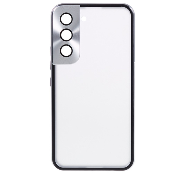 Pouzdro pro Samsung Galaxy S21, Magnetic Dual Glass, stříbrné