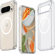 Pouzdro pro Google Pixel 9 Pro XL, Fusion Hybrid, pro MagSafe, průhledné