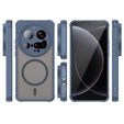 Pouzdro pro Xiaomi 15 Ultra, pro MagSafe, ERBORD Matt Case, modré