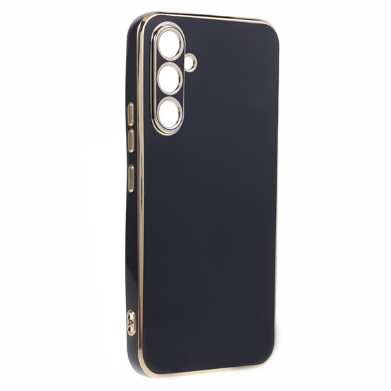 Pouzdro pro Samsung Galaxy A25 5G, Glamour CamShield, černé + 9H sklo