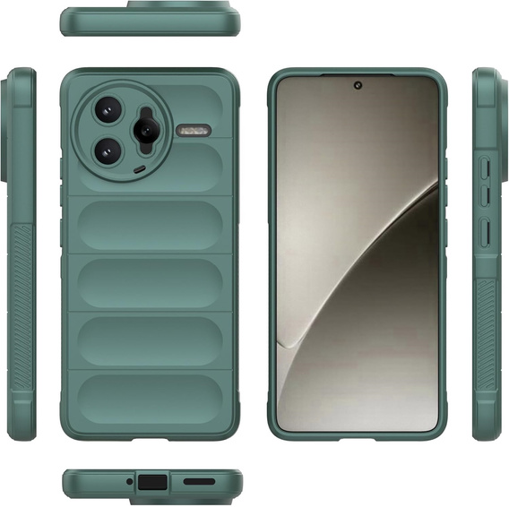 Pouzdro pro Xiaomi Poco F7 Ultra, Gaming Shockproof, zelené