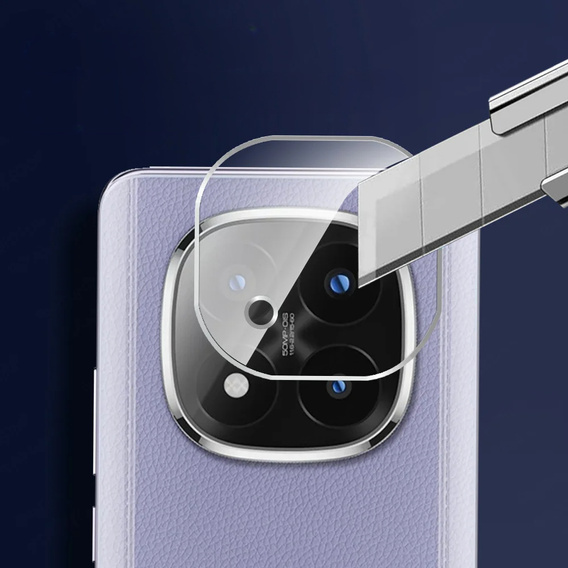 Tvrzené sklo na fotoaparát pro Xiaomi Redmi Note 14 Pro+, průhledné
