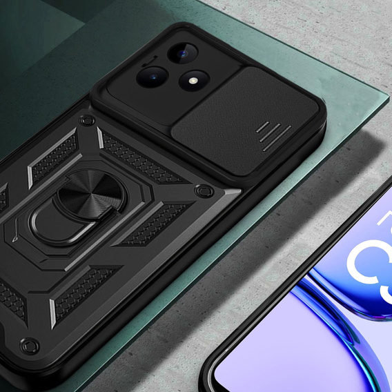 Pouzdro pro Realme C53 4G, CamShield Slide, černé