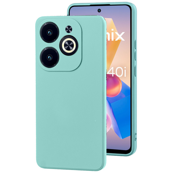 Pouzdro pro Infinix Hot 40i, Silicone Lite, mincovní