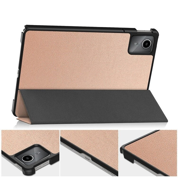 Pouzdro pro Lenovo Tab M11, Smartcase, růžové rose gold