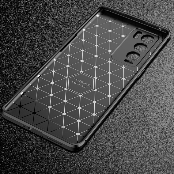 Pouzdro pro Realme GT Explorer Master, Carbon Gel, černé