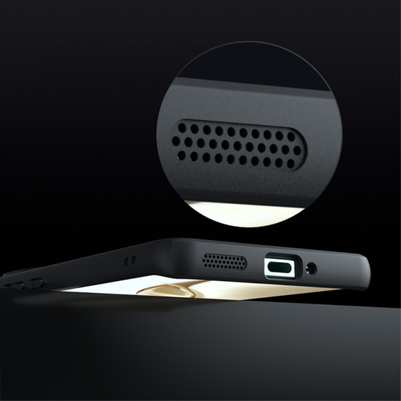 Pouzdro pro Honor 200 Pro 5G, Fusion Hybrid, transparentní / černé