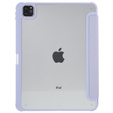 Pouzdro pro iPad Pro 12.9" 2022/2021/2020 (6/5/4 gen.), Smartcase Hybrid, se slotem na stylus, fialové