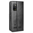 Klopové pouzdro pro Ulefone Armor X10 / X10 Pro, Crazy Horse Wallet, černé