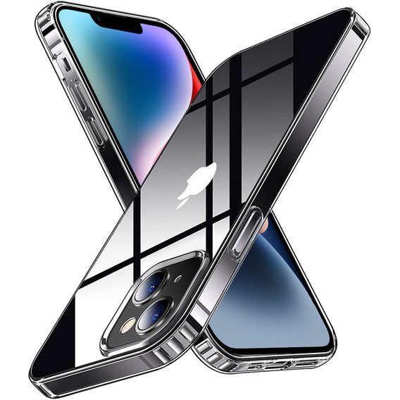 Pouzdro pro iPhone 14 Plus, Fusion Hybrid, průhledné