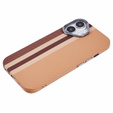Pouzdro pro iPhone 16 Plus, Carbon Fiber MagSafe, žluté
