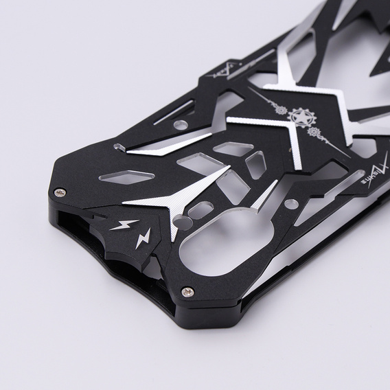 Pancéřové pouzdro pro Nothing Phone 2, Aluminum Alloy, černé