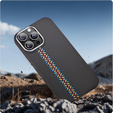 Pouzdro pro iPhone 14 Pro Max, Carbon Fiber MagSafe, černé