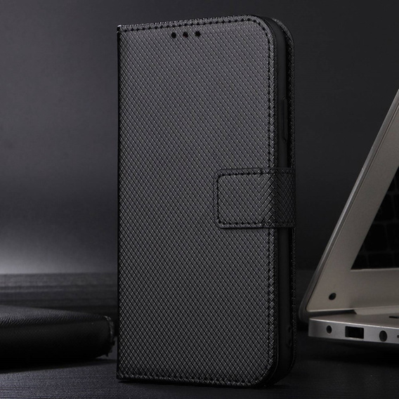 Klopové pouzdro pro Ulefone Armor X10 / X10 Pro, Wallet Smart Magnet Case, černé