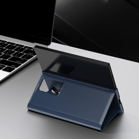 Flipové pouzdro pro Samsung Z Fold5 5G, Smart View Wallet, námořnicky modré