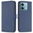 Klopové pouzdro pro Xiaomi Redmi Note 13 5G, BINFEN Wallet, modré