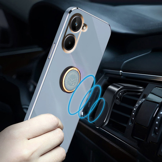 Pouzdro pro Realme 10 4G, Electro Ring, modré