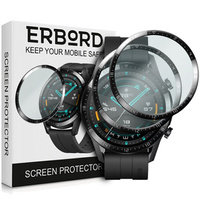 2x hybridní sklo ERBORD pro Huawei Watch GT 2 46MM