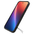 Pouzdro Spigen pro Google Pixel 9A, Liquid Air, černé + 9H tvrzené sklo