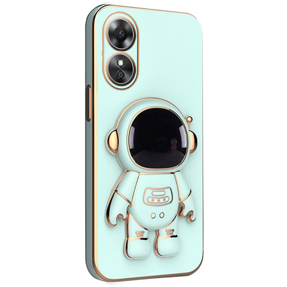 Pouzdro pro Oppo A17, Astronaut, zelené