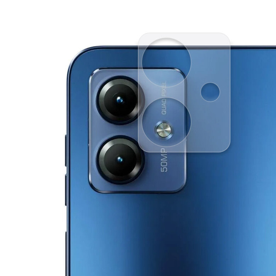 2x tvrzené sklo ERBORD pro kameru na Motorola Moto G14, průhledné