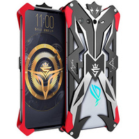 Pancéřové pouzdro pro Asus ROG Phone 7 5G, Aluminum Alloy, černá / červená