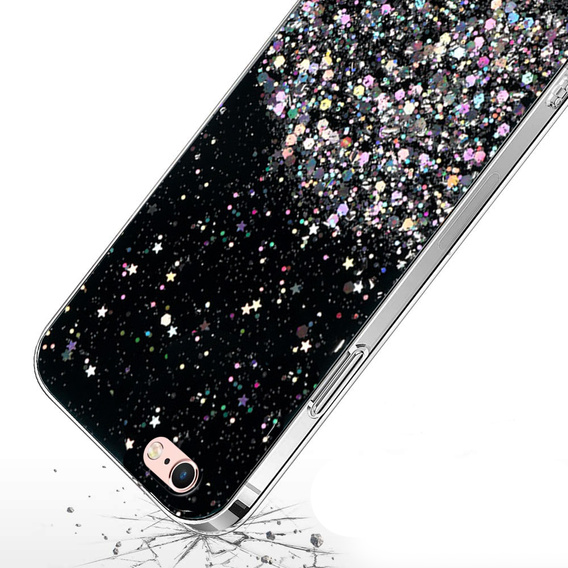 Pouzdro pro iPhone 6/6s 4.7, Glittery, černé