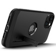Pouzdro Spigen pro iPhone 15, Tough Armor Mag MagSafe, černé + 9H tvrzené sklo