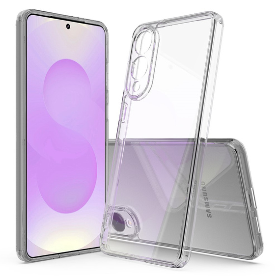 Pouzdro pro Samsung Galaxy S25 Edge, Fusion Hybrid, průhledné