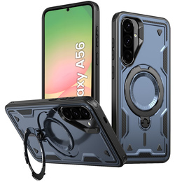 Pouzdro pro Samsung Galaxy A56, Military MagSafe, modré