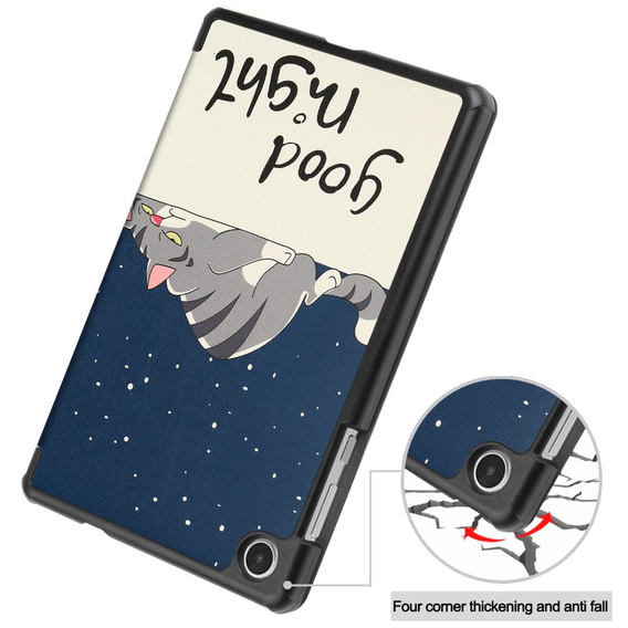 Pouzdro pro Lenovo Tab M8 Gen 4 TB-300FU, Smartcase, sleeping cat