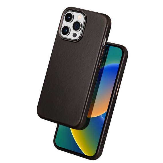 Pouzdro pro iPhone 14 Pro Max, Dux Ducis Max Naples, černé