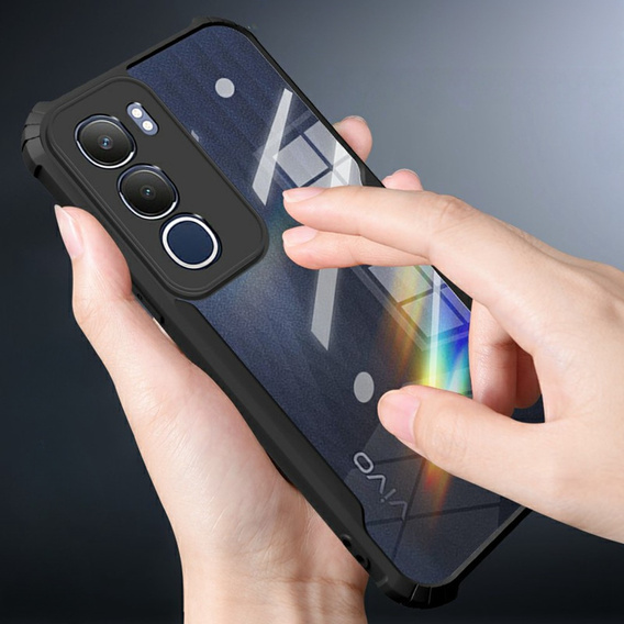 Pouzdro pro Vivo Y19s, AntiDrop Hybrid, černé