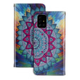 Klopové pouzdro pro Samsung Galaxy A51, Wallet, Mandala Flower