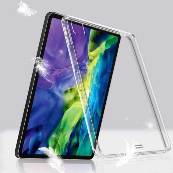 Pouzdro pro iPad Pro 11" 2022/2021/2020/2018 (4/3/2/1 gen.), silikonové, průhledné