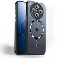 Pouzdro pro Oppo Find X8 Pro, MagSafe, stříbrné,