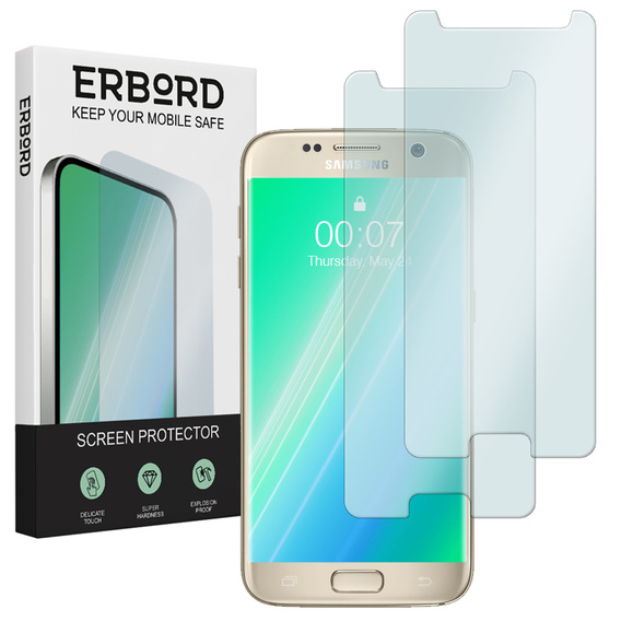 2x tvrzené sklo pro Samsung Galaxy A5, ERBORD 9H Hard Glass na displeji